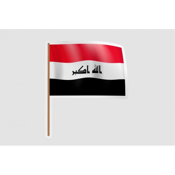 Iraq Flag Waving