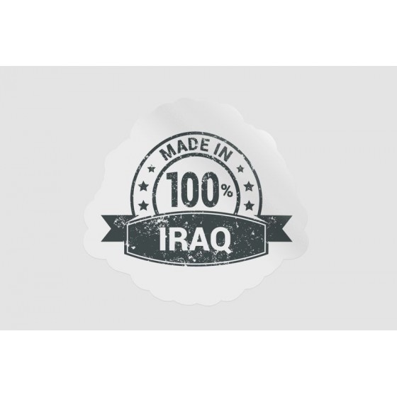 Iraq Label Stamp Style 10