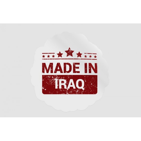 Iraq Label Stamp Style 11