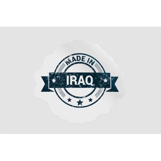 Iraq Label Stamp Style 12