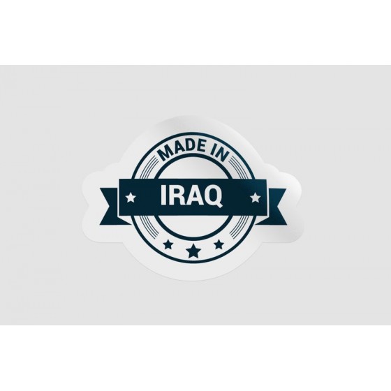 Iraq Label Stamp Style 6