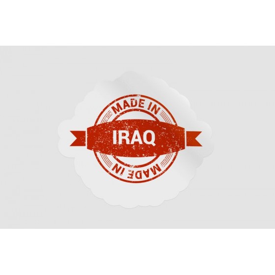 Iraq Label Stamp Style 7
