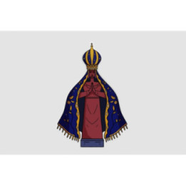 Nossa Senhora Aparecida Stickers – Catholic Decals (2-Pack)