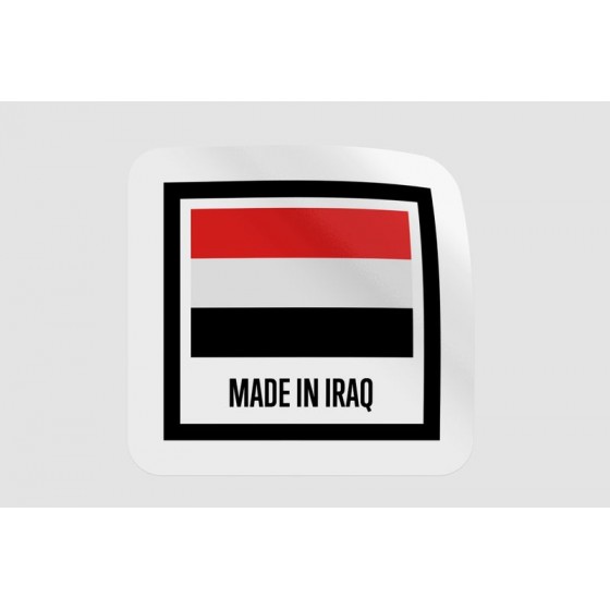 Iraq Quality Label Style 4