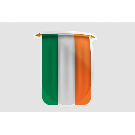 Ireland Flag Pennant Style 4