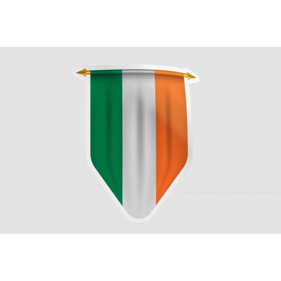 Ireland Flag Pennant Style 6