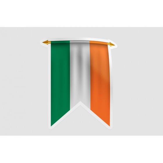 Ireland Flag Pennant Style 7