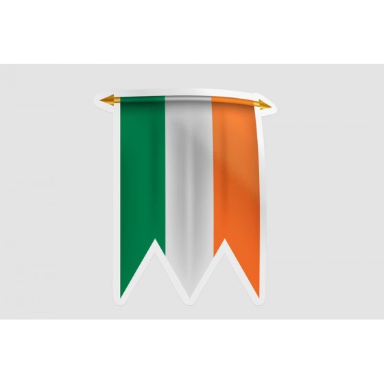 Ireland Flag Pennant Style 9
