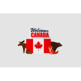 Welcome To Canada Style 8 Sticker - DecalsHouse