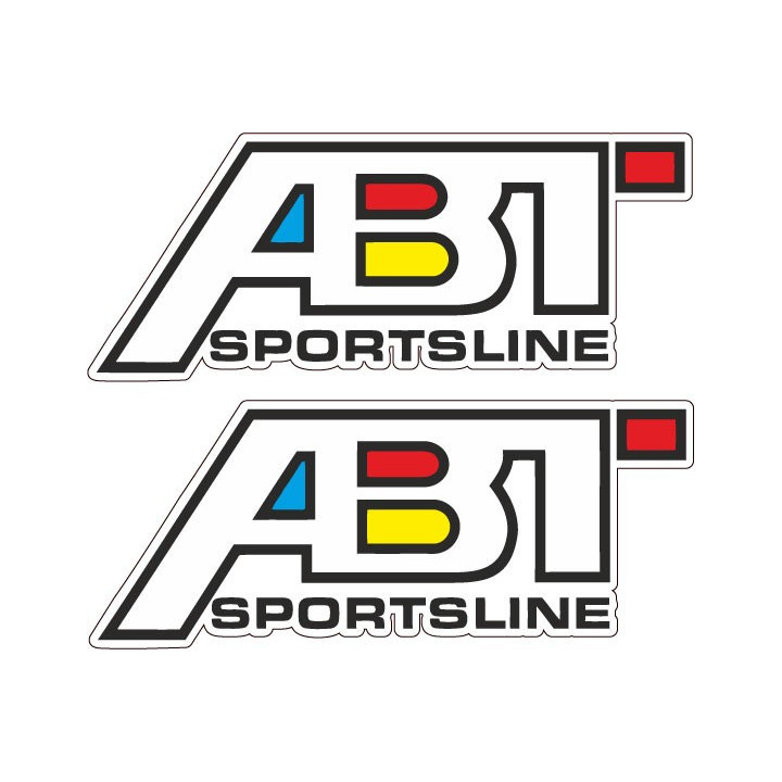 2x Abt Sportsline Stickers Decals - DecalsHouse