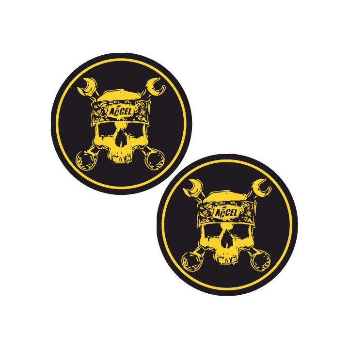 2x Accel Stickers Decals - DecalsHouse