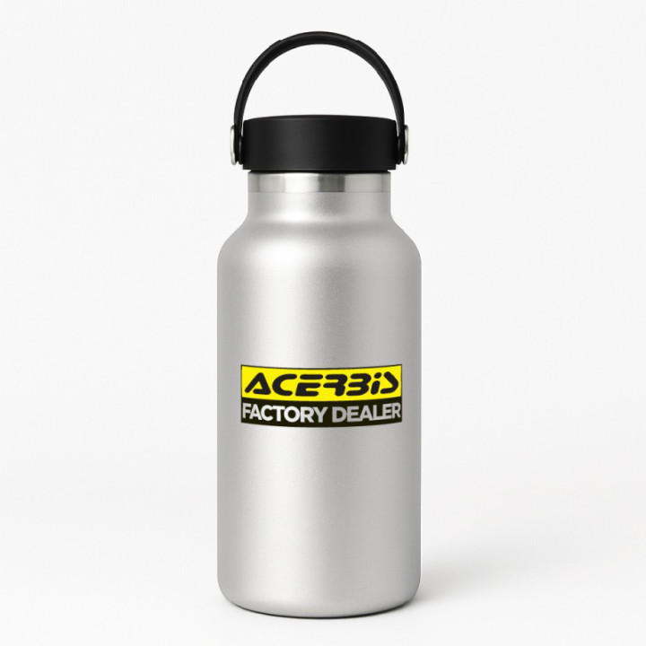 2x Acerbis Logo Factory Dealer Stickers Decals - DecalsHouse