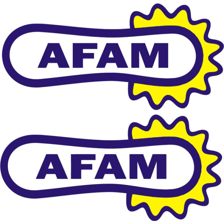 2x Afam Logo Stickers Decals - DecalsHouse