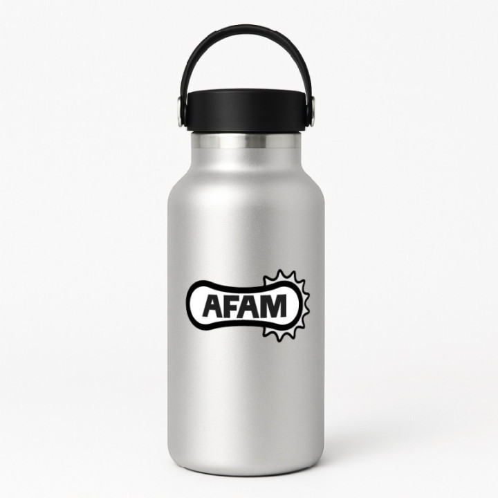2x Afam Logo Style 2 Stickers Decals - DecalsHouse