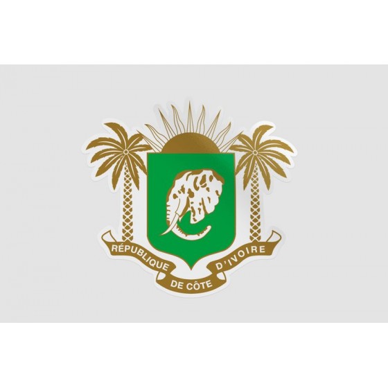 Ivory Coast National Emblem...