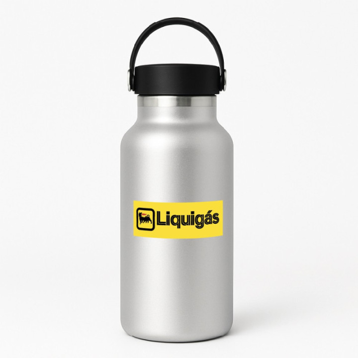 2x Agip Logo Liquigas Stickers Decals - DecalsHouse