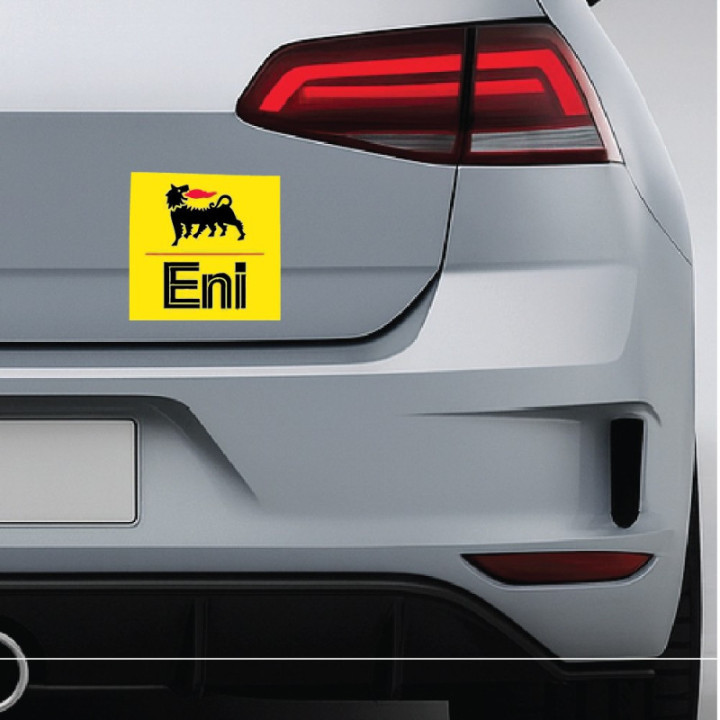 2x Agip Logo Style 8 Stickers Decals - DecalsHouse