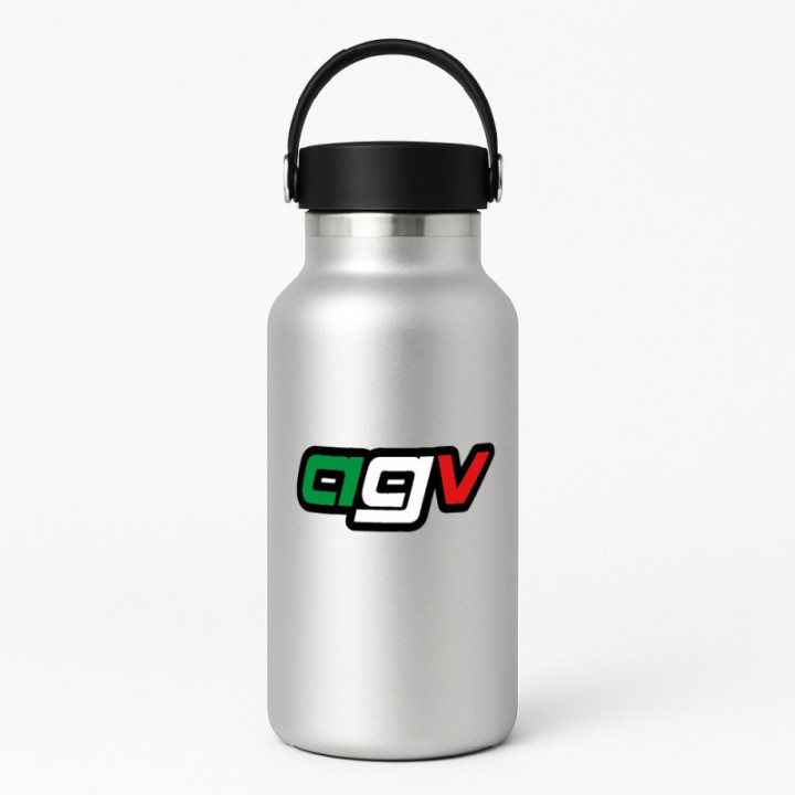 2x Agv Logo Lettering Stickers Decals - DecalsHouse