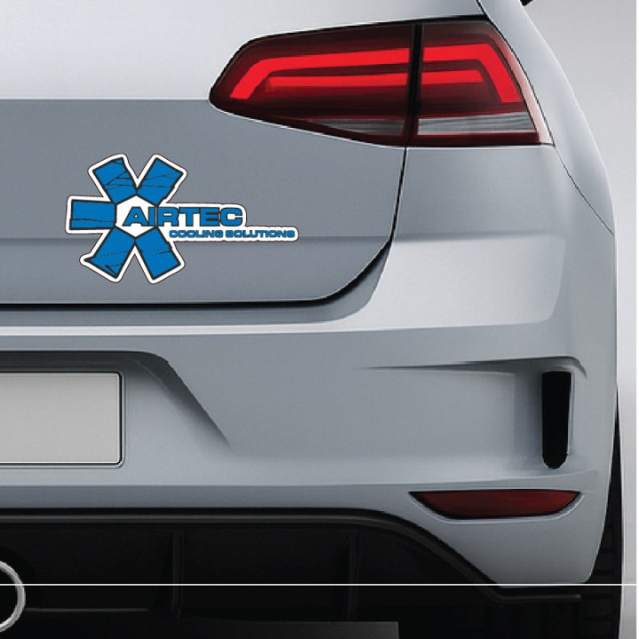 2x Airtec Cooling Solutions Style 2 Stickers Decals - DecalsHouse
