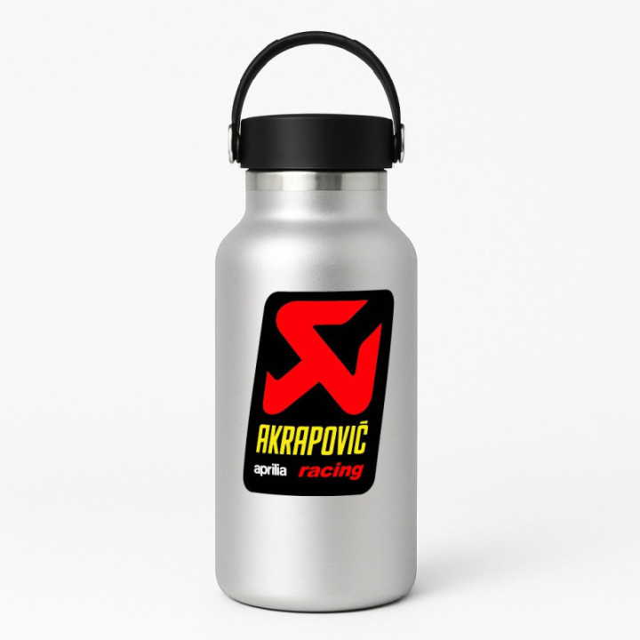 Akrapovic Aprilia Racing Stickers – RSV4 Tuono V4 Decals (2-Pack)