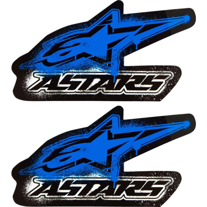 Alpinestars Style 11 Stickers – Racing MotoGP Sponsor Decals (2-Pack) | DecalsHouse