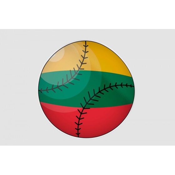 Lithuania Flag Baseball...