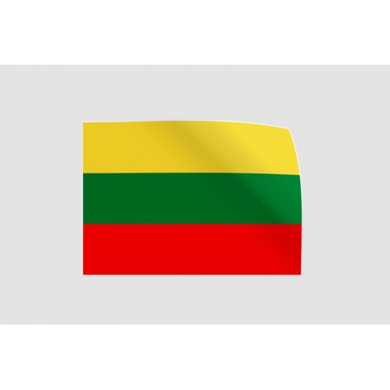 Lithuania Flag Sticker