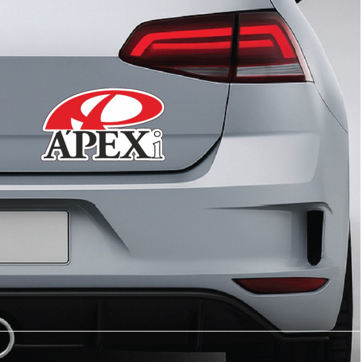 2x Apexi Style 2 Stickers Decals - DecalsHouse