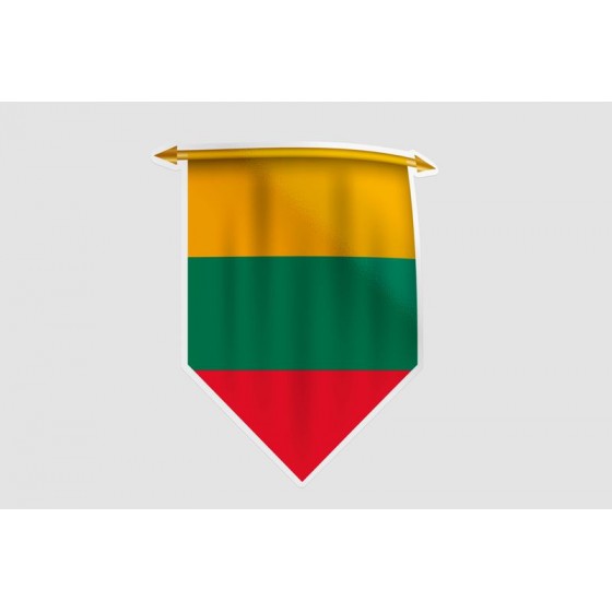 Lithuania Flag Style 14...