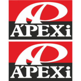 2x Apexi Style 3 Stickers Decals - DecalsHouse