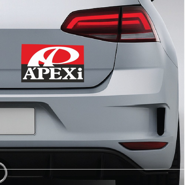 2x Apexi Style 3 Stickers Decals - DecalsHouse