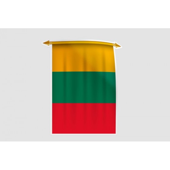 Lithuania Flag Style 17...