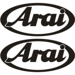 2x Arai Stickers Decals - DecalsHouse