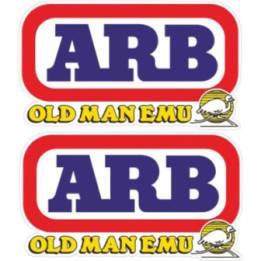 ARB 4x4 Accessories Stickers – Off-Road Recovery Decals (2-Pack)