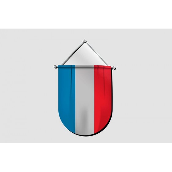 Luxembourg Flag Sticker