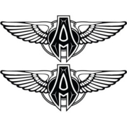 2x Arlen Ness Logo Style 4 Stickers Decals - DecalsHouse