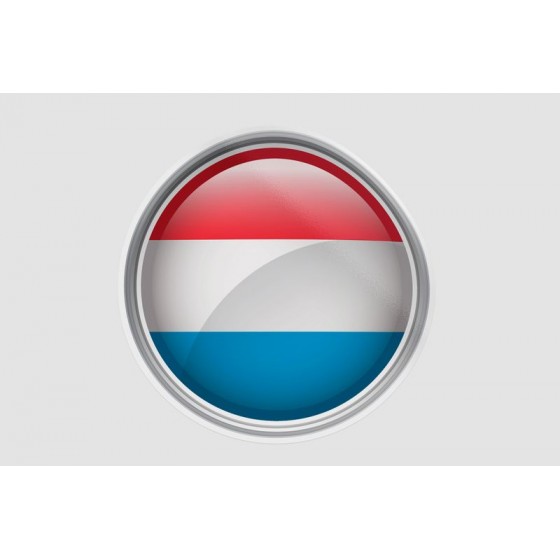 Luxembourg Flag Style 17...