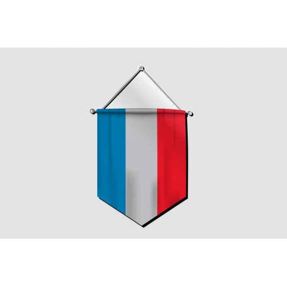 Luxembourg Flag Style 2...
