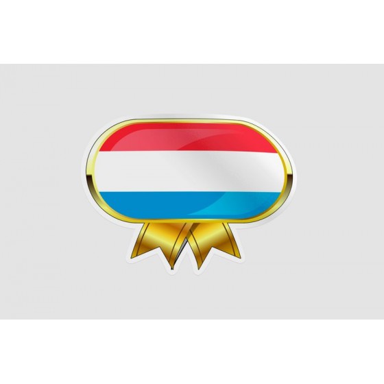 Luxembourg Flag Style 23...
