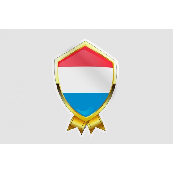 Luxembourg Flag Style 24...