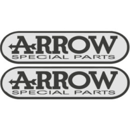 Arrow Special Parts Stickers – Exhaust Racing Decals (2-Pack)