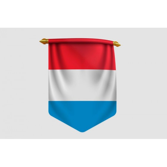 Luxembourg Flag Style 41...
