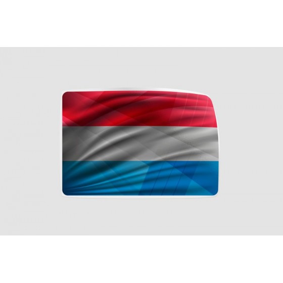 Luxembourg Flag Style 44...