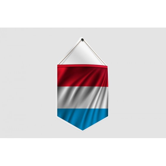 Luxembourg Flag Style 45...