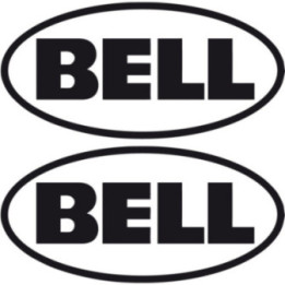 Bell Helmets Stickers – Motorsport Racing Gear Decals (2-Pack)