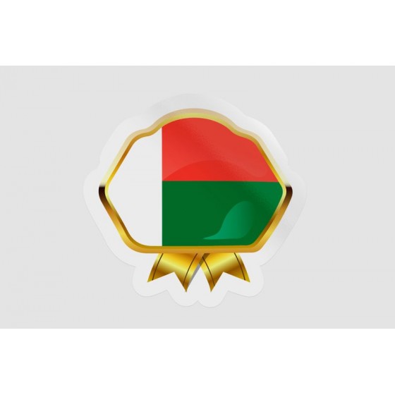 Madagascar Flag Style 15...