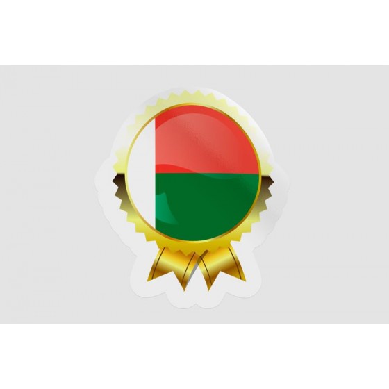 Madagascar Flag Style 19...