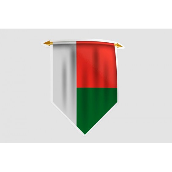 Madagascar Flag Style 2...