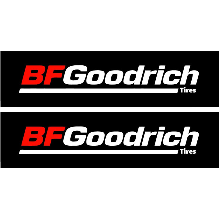 2x Bf Goodrich Style 3 Stickers Decals - DecalsHouse
