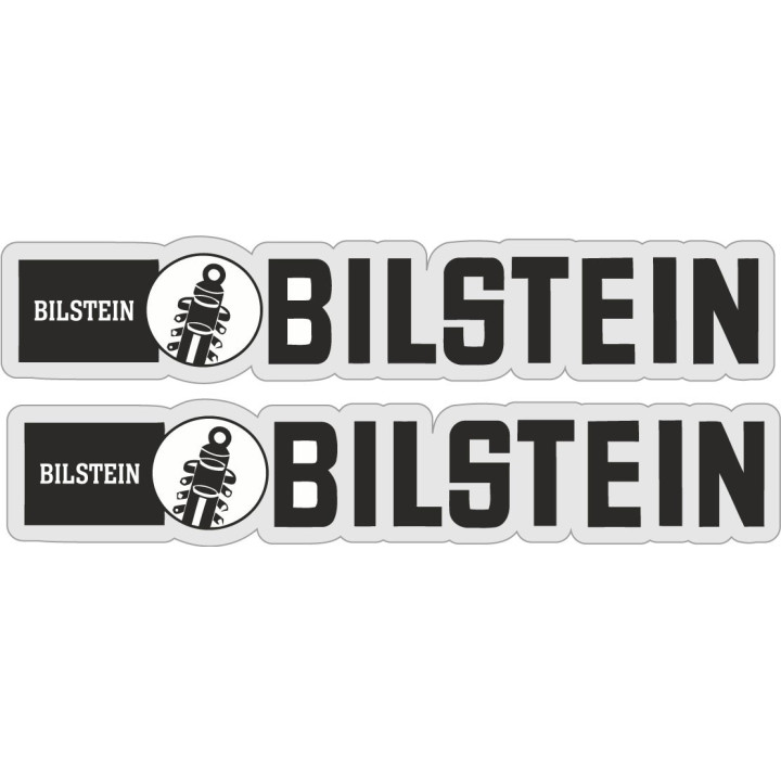 Bilstein Stickers – Performance Suspension Rally Decals (2-Pack)